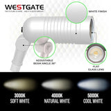 Outdoor Landscape Spotlights – 3000K/4000K/5000K Color Changing Options in Aluminum Housing – 120 Voltage | Lumora