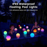 LOFTEK Floating Pool Lights, 3-inch RGBW Color Changing Swimming Pool Lights, IP65 Waterproof - Outdoor Path Light | Lumora