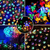 Christmas Flower Starry Fairy String Lights 33 Feet 100LED Blossom Decorative Light for Garden, Patio, Christmas | Lumora