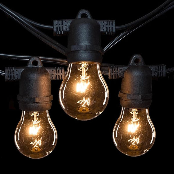 Hometown Evolution, Inc. E26 Commercial String Lights with 16 Gauge Wire (50 Foot 25 - Outdoor Security Flood Light | Lumora