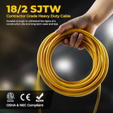 100ft Construction String Lights: 100w 11000lm ETL Certified Bright Industrial Outdoor Temporary Lighting Led | Lumora