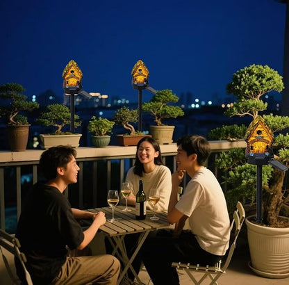 Solar Lights Outdoor Waterproof，Outdoor Decorations，Garden Lights for Yard, Patio, Landscape, Planter, Balcony.