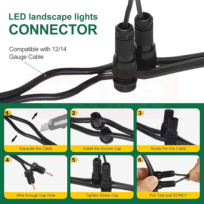 12W Low Voltage Landscape Lights LED Landscape Lighting with Connectors and Spike Stand, 12V 24V Outdoor Spotlights | Lumora