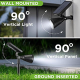 InnoGear Solar Lights Outdoor Waterproof Solar Garden Light for Outside Yard Landscape Lighting Pathway Spot Lights | Lumora