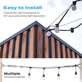 NEREUS String Light Hanging Kit with 250 Ft Vinyl Coated 304 Stainless Steel Cable, String Light Suspension Kit | Lumora
