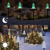 ILLUMINEW Christmas Solar Pathway Lights, Set of 5 Waterproof Landscape Christmas Lights, Stake Decorations, LED | Lumora