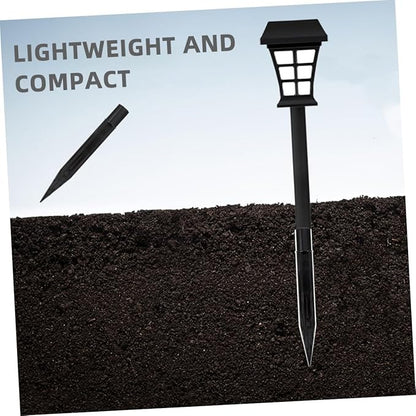 24pcs Led Ground Luminous Lamp Stakes Solar Pathway Lights Light Stakes Replacement for Outdoor Christmas Decor