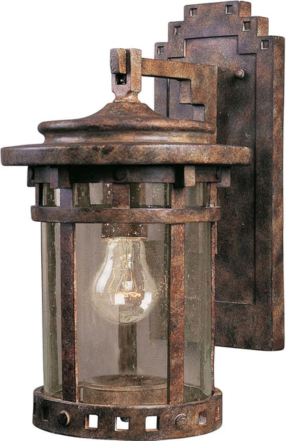 Maxim Lighting 3131CDSE Santa Barbara DC-One Light Outdoor Wall Mount in