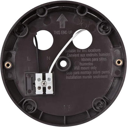 Westinghouse 6364300 Two 18W Motion Sensor, Bronze Finish with Acrylic Lens LED Outdoor Security Wall Light,
