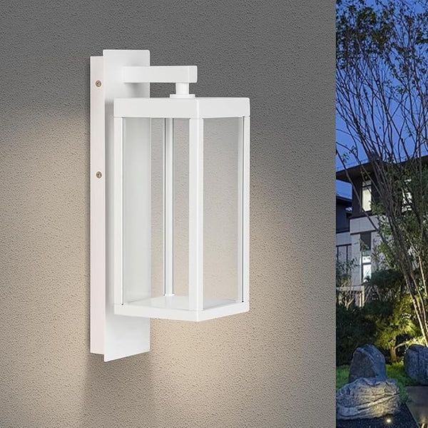 Outdoor Wall Sconce Light Exterior IP54 Waterproof LED Wall Light Fixture White Porch Light Outdoor Wall Mount Lamp | Lumora