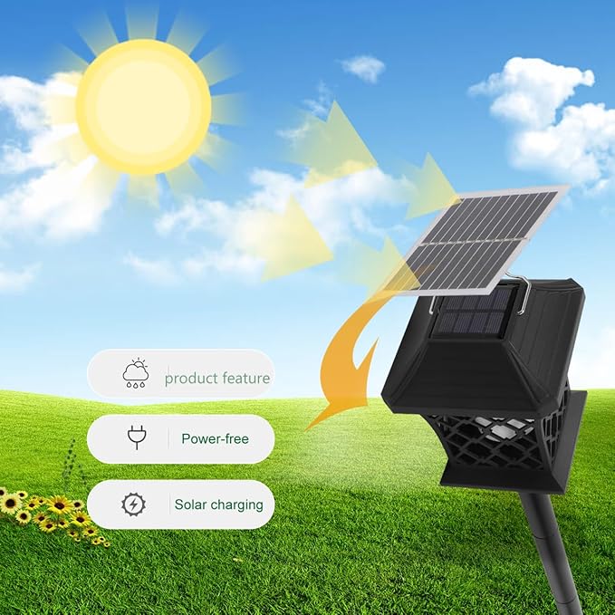Flame Solar Lights Outdoor 2 Pcs Solar Pathway Lights Outdoor 51 LEDs for Garden Walkway Driveway Patio