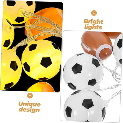 Led Sports String Light Lights Battery Operated Outdoor Decorative Lighting for Camping Parties and Sports Events for Atmosphere