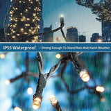105FT 300LEDs Christmas Lights Outdoor Indoor 8 Modes for Christmas Tree Party Decoration, 100% UL Listed (Warm | Lumora