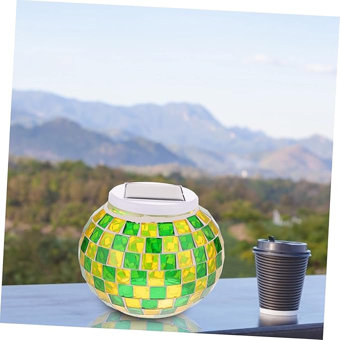balacoo Solar Garden Lamp Outdoor Light for Garden Decor Easy Install Lifespan for Pathway Patio Decoration