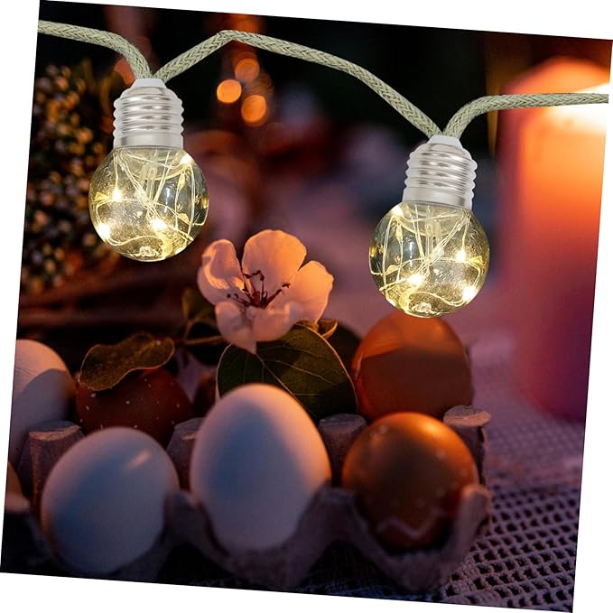 Solar LED Decorative String Lights Waterproof Outdoor Lights for Garden 20-Feet 30 Bulbs Warm White Glow for | Lumora