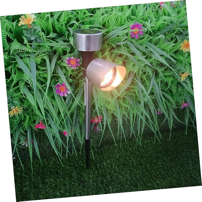 BESPORTBLE 2pcs Solar Pathway Lights Durable Lawn Solar Lamps for Garden Patio Decoration Energy-Saving Outdoor | Lumora