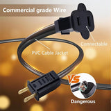 100FT Outdoor String Lights, Waterproof Patio Lights with 50 LED G40 Globe Shatterproof Bulbs, Connectable | Lumora