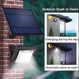 2 Pack Solar Wall Mount Lights - Super Bright Solar Security Flood Lights for Outdoor Use, IP65 Waterproof, Dusk to | Lumora