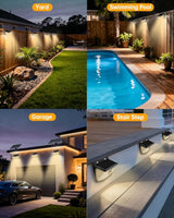 Aootek New Solar Motion Sensor Lights 120 LEDs with Lights Reflector,270° Wide Angle, IP65 - Outdoor Path Light | Lumora
