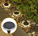 Ulalaza 2Pcs Solar Decking Lights RGB+ Changing Solar Step Lights Outdoor Waterproof Stair Lights for Fence, Deck | Lumora