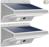 iThird Solar Powered Outdoor Lights, Solar Lights Outdoor Motion Sensor Stainless Steel Solar Security Lights for | Lumora