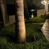 VOLT Top Dog Scotty 12V Cast Brass Mini Outdoor Spotlight (Black) for Low Voltage Landscape Lighting of Yard, Lawn | Lumora