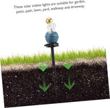 Solar Ground Lamp for Easy Install Outdoor Garden Lights Astronaut Style Decorative | Lumora