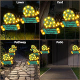 43.3" Tall Garden Stakes with Garden Signs Decorative Outdoor, Snail Solar Landscape Lights Outdoor Yard | Lumora