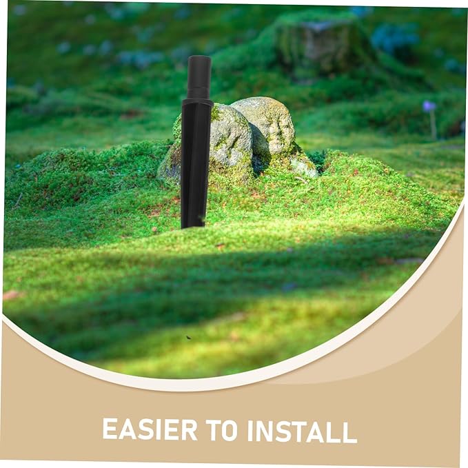 BESPORTBLE 10pcs Ground Stakes Garden Lights Landscape Yard Pathway Lamps Pole Led Ground Stake Lights No Tools Required