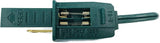 HLO Lighting C9 Light Strings | 50' Green Cord with 12" Socket Spacing, E17 Light Stringer for C9 Christmas Lights | Lumora
