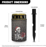Skull Snowflake Solar Powered Garden Lights Outdoor Solar Lights Waterproof Solar Yard Light Home Garden Fall | Lumora