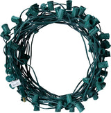 Brightown C9 Light Strand, 100 FT Outdoor String Lights Christmas Stringer with 100 Sockets for Christmas Decor | Lumora