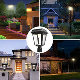 KMC Lighting ST4618Q-A Solar Lamp Post Lights Solar Post Lights Outdoor Post Lights Die-Casting Aluminum 3-inch | Lumora