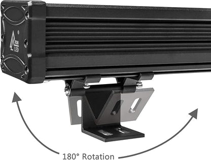 72W Linear Light, 39.5in Wall Washer Light, Linear bar Lamp for Wall, Bridge, Landscape Lighting and Billboard Lighting, Super Bright 7200 Lumens, 3000K Warm White