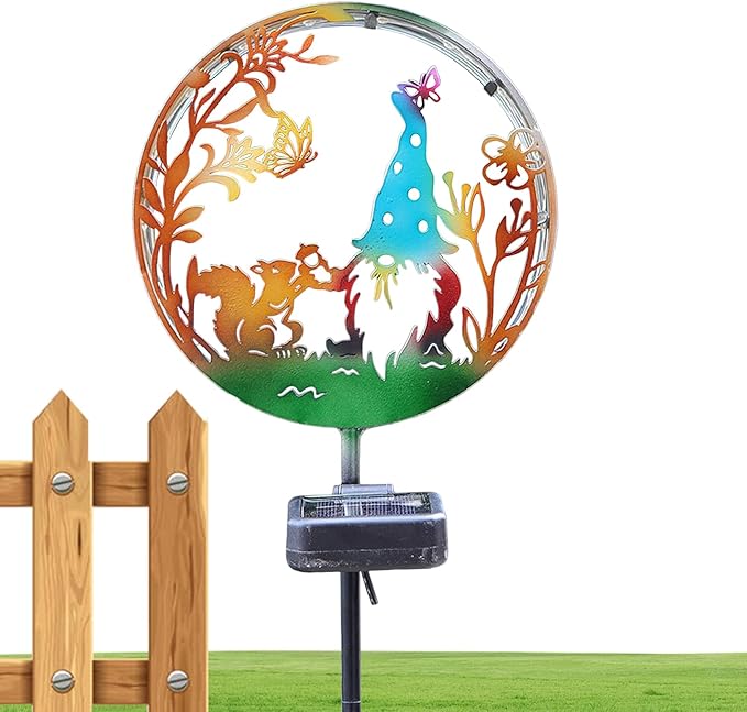 Solar Lights Outdoor | Fence Decoration | Garden Decor Solar Light | for Homeowners Gardeners Path Backyard Patio Walkway Driveway Flower Bed Deck Fence Lawn Yard