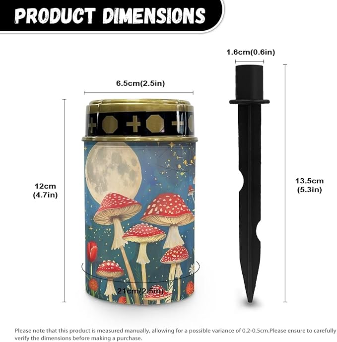 Mushroom Solar Lights Outdoor LED Solar Light Long Lasting Solar Light Bright Solar Garden Lights Waterproof Garden Lights for Walkway Driveway Outdoors