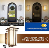 15.35"H Matte Brown Outdoor Wall Light Large Outdoor Wall Lantern Oil Rubbed Bronze Exterior Light Fixture | Lumora