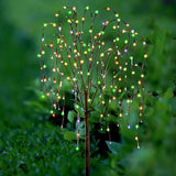 FUCHSUN 4.6 FT 200 LED Solar Lighted Willow Tree Outdoor, Light Up Weeping Willow Tree Garden Pathway Lights | Lumora