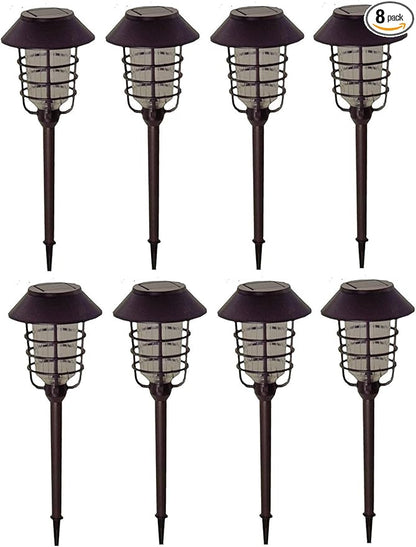 Smartyard Solar LED Pathway Lights - 8 pack