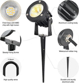 15W Low Voltage Landscape Lights LED Landscape Lighting with Connectors and Spike Stand, 12V 24V Outdoor Spotlights | Lumora