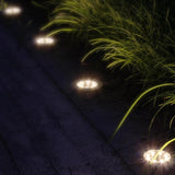 Operitacx Solar Ground Light LED Waterproof In-ground Lawn Light with 8 LEDs for Outdoor Garden Pathway Yard | Lumora