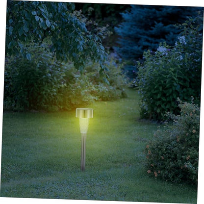 ARTIBETTER Solar Garden Stake Lamp Waterproof Solar Outdoor Light for Yard Lawn Patio 10-Piece Set Adjustable Height and Design