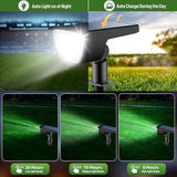 Solar Lights Outdoor Waterproof IP65, Solar Powered 76 LED 3 Lighting Modes Solar Spot Lights Outdoor for Yard | Lumora