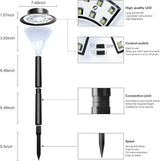 39LED Solar Pathway Lights Outdoor, 2 Pack Upgraded Solar Outdoor Lights Super Bright Up to 12 Hrs, IP65 Waterproof | Lumora