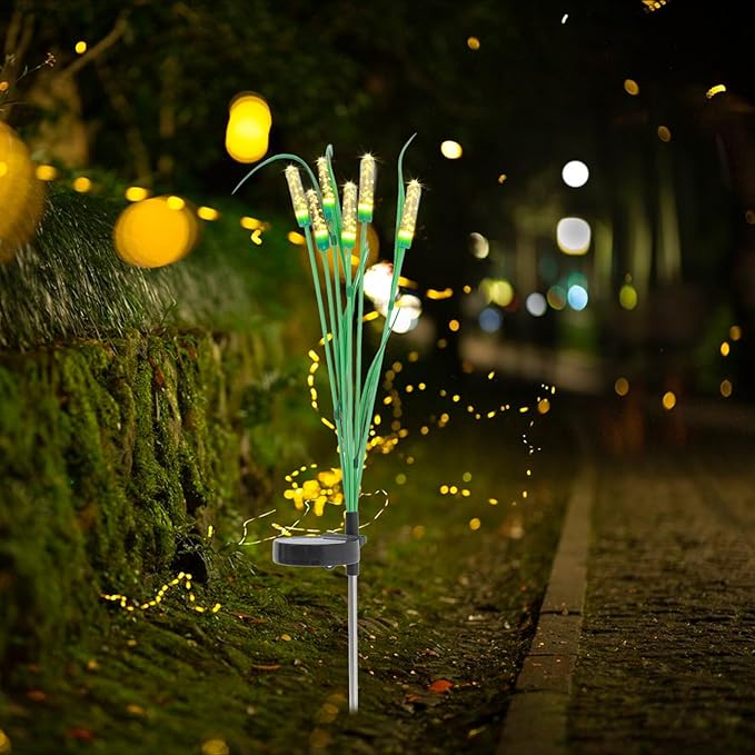 Solar Powered Garden Stake Lights Outdoor Waterproof Solar Lawn Pathway Lighting Decorative for Patio Yard | Lumora