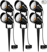 Low Voltage Landscape Lights 12 Volt LED Spotlight Outdoor Pathway Wired Yard Lights Garden Lawn 10W Landscaping | Lumora