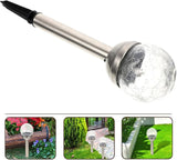 Solar Crack Ball Light LED Garden Globe Solar Lights Outdoor Waterproof Landscape Path Lighting for Patio Lawn Yard | Lumora