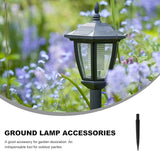 GANAZONO Ground Spike 5.51 Inch Landscape Lighting Accessories Durable Plastic Stakes for Outdoor Garden Solar | Lumora