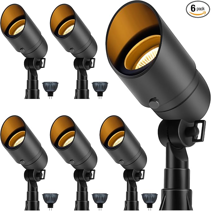 Gardencoin Low Voltage Landscape Spotlight, 12V LED Outdoor Landscape Lighting, Landscape Spot Lights Wired for | Lumora
