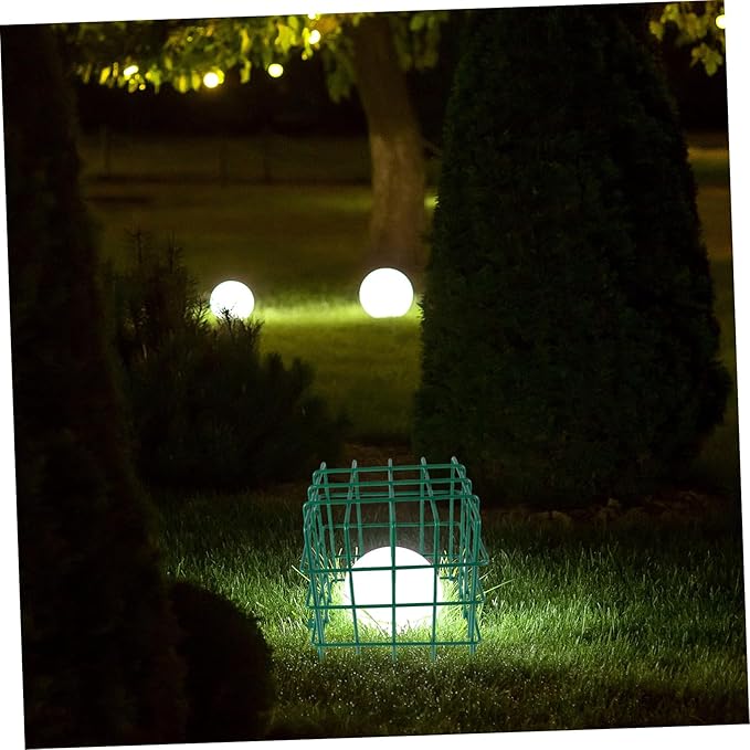 Spotlights Cage Wire Guard Durable Iron Landscape Lighting Protection for Outdoor Gardens Pathways Doorways | Lumora